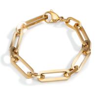 Armband Edelstahl gelb IP beschichtet 19.5 cm-598569