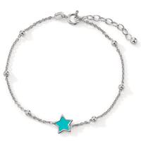 Armband Silber rhodiniert Stern 16-18 cm verstellbar-600298