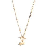 Collier Silber gelb vergoldet 42 cm-601048