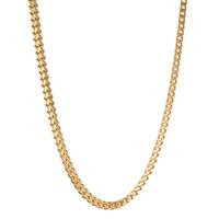 Collier Edelstahl gelb IP beschichtet 50 cm-601074