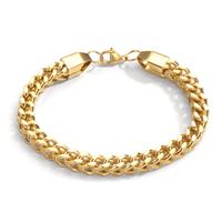 Armband Edelstahl gelb IP beschichtet 20 cm-601077