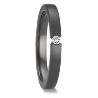 Solitär Ring Zirkonium Diamant 0.05 ct, w-si-601670