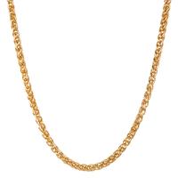 Collier Edelstahl gelb IP beschichtet 60 cm-601918