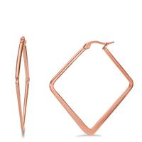 Creolen Edelstahl rosé IP beschichtet-601929