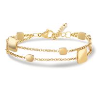 Armband Edelstahl gelb IP beschichtet 16.5-20 cm verstellbar-602143