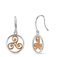 Ohrhänger Silber rosé bicolor-602735