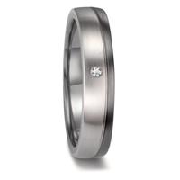 Partnerring 999 Tantal, 950 Platin Diamant 0.02 ct, w-si-603079