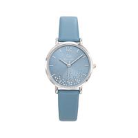 Uhr Edelstahl, Metall Kristall Ø30 mm-603446