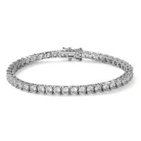 Armband Silber Zirkonia rhodiniert 19 cm-603581