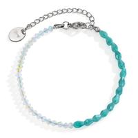 Armband Edelstahl Zirkonia 16.5-20.5 cm verstellbar-603752