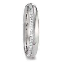 Partnerring 950 Platin Diamant 0.245 ct, 49 Steine, w-si-603836