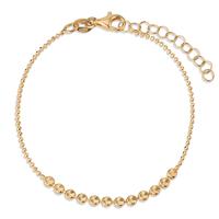 Armband Silber gelb vergoldet 16-19 cm verstellbar-604135