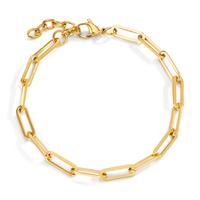 Armband Edelstahl gelb IP beschichtet 18.5-21.5 cm verstellbar-604438