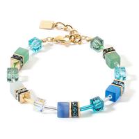 Armband Edelstahl gelb IP beschichtet 18.5-21.5 cm verstellbar-604507