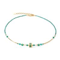 Collier Edelstahl gelb IP beschichtet 42-48 cm verstellbar-604511