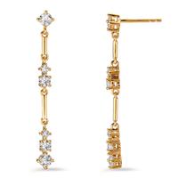 Ohrhänger Bronze Zirkonia 12 Steine-605166