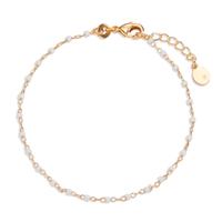 Armband Bronze 17.5-19.5 cm verstellbar Miyuki-Perlen-605199