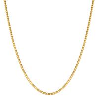 Panzer-Halskette 750/18 K Gelbgold 45 cm