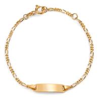 Gravurarmband 375/9 K Gelbgold 14-16 cm verstellbar