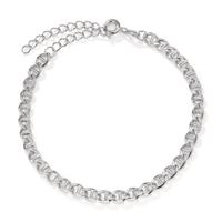Armband Silber rhodiniert 17-21 cm verstellbar-606435