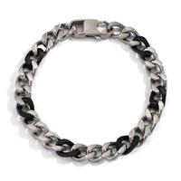 Armband Edelstahl schwarz IP beschichtet 20.5 cm-606798
