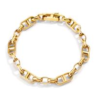 Armband Edelstahl gelb IP beschichtet 19.5 cm-606800