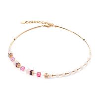 Collier Edelstahl gelb IP beschichtet 42-48 cm verstellbar-606879
