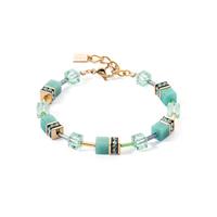 Armband Edelstahl gelb IP beschichtet 18.5-21.5 cm verstellbar-606887