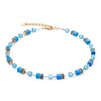 Collier Edelstahl gelb IP beschichtet 42-48 cm verstellbar-606888