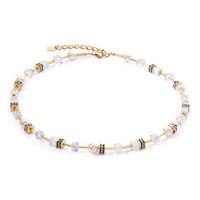 Collier Edelstahl gelb IP beschichtet 43.5-49.5 cm verstellbar-606900