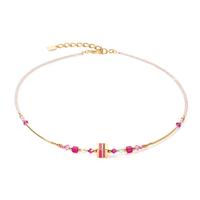 Collier Edelstahl gelb IP beschichtet 42-48 cm verstellbar-606909
