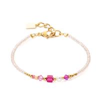 Armband Edelstahl gelb IP beschichtet 17-20 cm verstellbar-606911