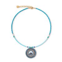 Collier Edelstahl gelb IP beschichtet 42-48 cm verstellbar-606912