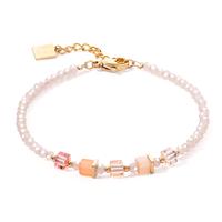 Armband Edelstahl gelb IP beschichtet 18-21 cm verstellbar-606929