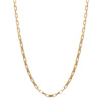 Collier Edelstahl gelb IP beschichtet 40-45 cm verstellbar-607023