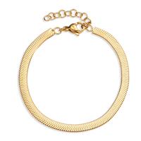 Armband Edelstahl gelb IP beschichtet 17-20 cm verstellbar-607024