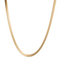 Collier Edelstahl gelb IP beschichtet 40-45 cm verstellbar-607025
