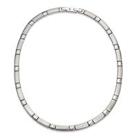 Collier Edelstahl 45-47 cm verstellbar-607027