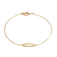 Armband 375/9 K Gelbgold 16-18 cm verstellbar-607123
