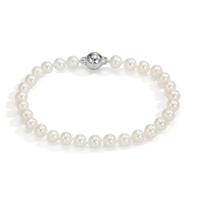 Armband Silber rhodiniert Süsswasserzuchtperlen 5-6 mm 19 cm-607775