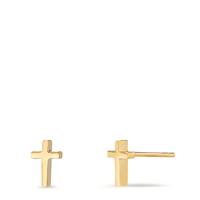 Ohrstecker 750/18 K Gelbgold Kreuz-607993