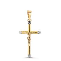 Anhänger 375/9 K Gelbgold Kreuz-608446