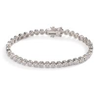 Armband Silber Zirkonia 42 Steine rhodiniert 19 cm-608521