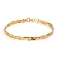 Armband Bronze gelb vergoldet 18 cm-608787