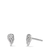 Ohrstecker Silber Zirkonia rhodiniert Flügel-608903