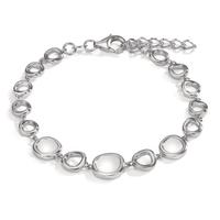 Armband Silber rhodiniert Perlmutt 16-19 cm verstellbar-608978