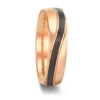 Partnerring 585/14 K Rosegold, Carbon-609380