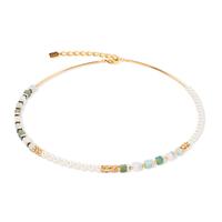 Collier Edelstahl gelb IP beschichtet 42-48 cm verstellbar-609625
