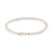 Armband Edelstahl Süsswasserzuchtperle 17 cm-609910
