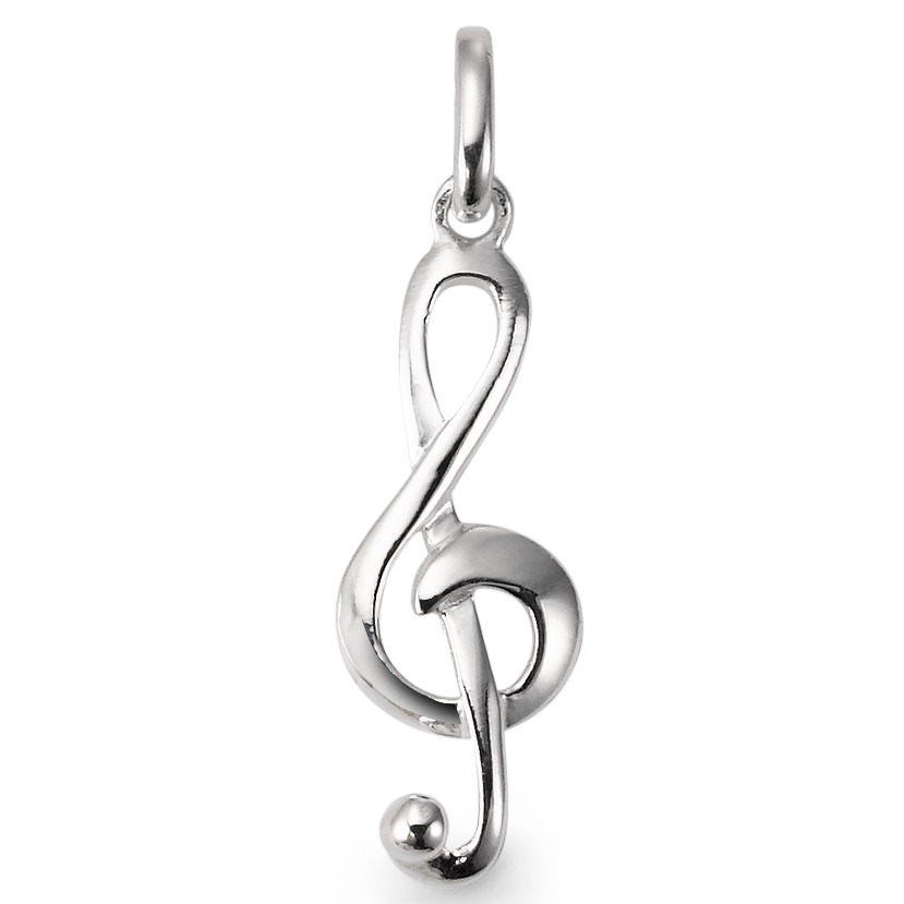 Anhänger Silber Notenschlüssel-113153